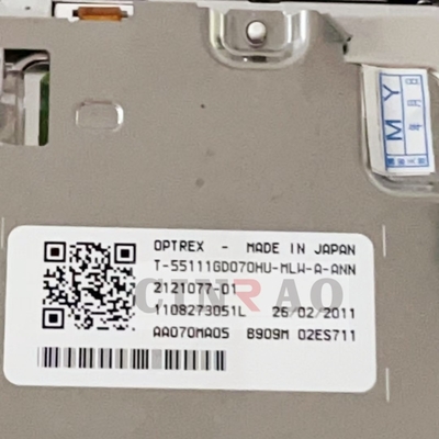 Optrex 7인치 LCD 디스플레이 화면 T-55111GD070HU-MLW-A-AHN 차량 패널 (GPS 내비게이션용)