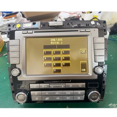 폭스바겐 파에톤 RNS810 스테레오 플레이어 VW RNS 810 GPS 오디오