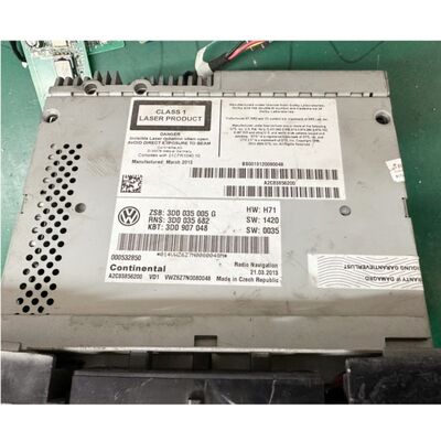 폭스바겐 파에톤 RNS810 스테레오 플레이어 VW RNS 810 GPS 오디오