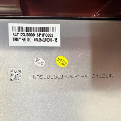 차량용 GPS 내비게이션용 8.4인치 LCD 디스플레이 TD0-XGA0840J00001-V6 차량용 스크린 패널 LMB5J00001-V4BL-A