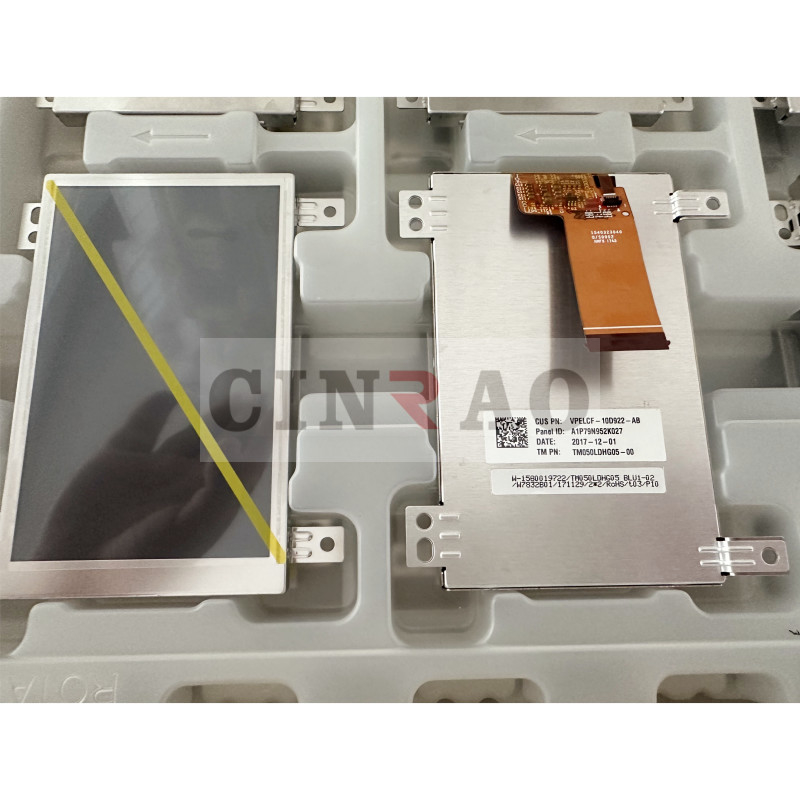 5.0인치 티안마 자동차 LCD 모듈 / TFT GPS LCD 디스플레이 TM050LDHG05-00 고정도