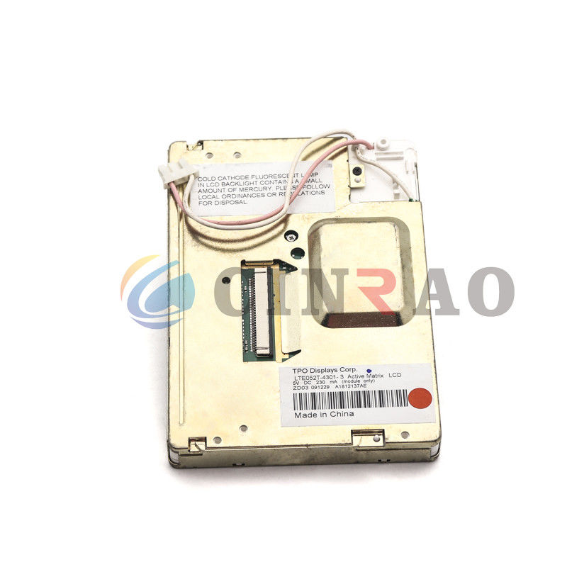 5.2 인치 TPO TFT LCD 단위 LTE052T-4301-3 차 GPS 항법 지원