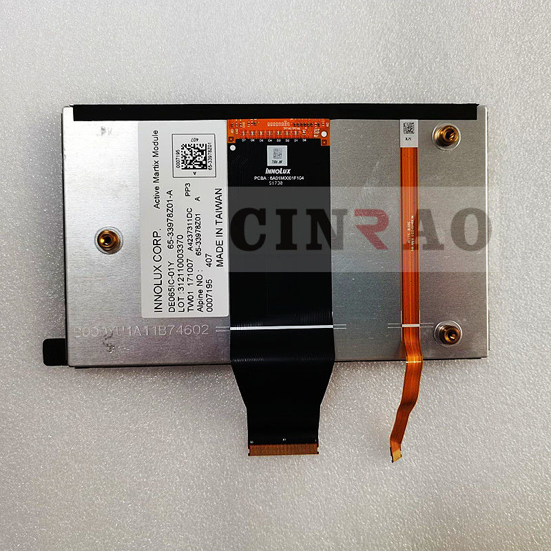 BMW 소형 차 자동 항법을 위한 GPS 6.5 인치 TFT LCD 디스플레이 화면 DE065IC-01Y