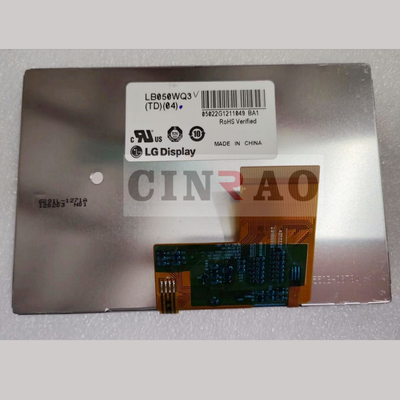 LG LCD 차 화면 LB050WQ3(TD)(04) 5 " 480*272 TFT 산업적 LCD 디스플레이 패널